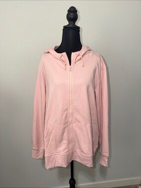 Ideology Light Pink Full-Zip Hoodie